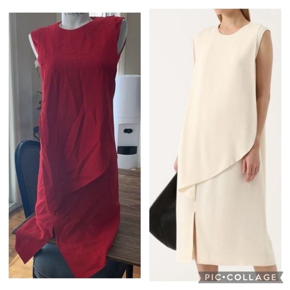 Maison Martin Margiela Dresses & Skirts - Maison Margiela sz 42 red midi dress